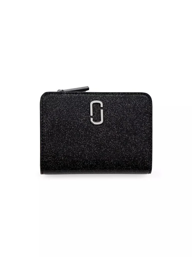 Marc Jacobs The Mini Coated Glitter Compact Wallet 1