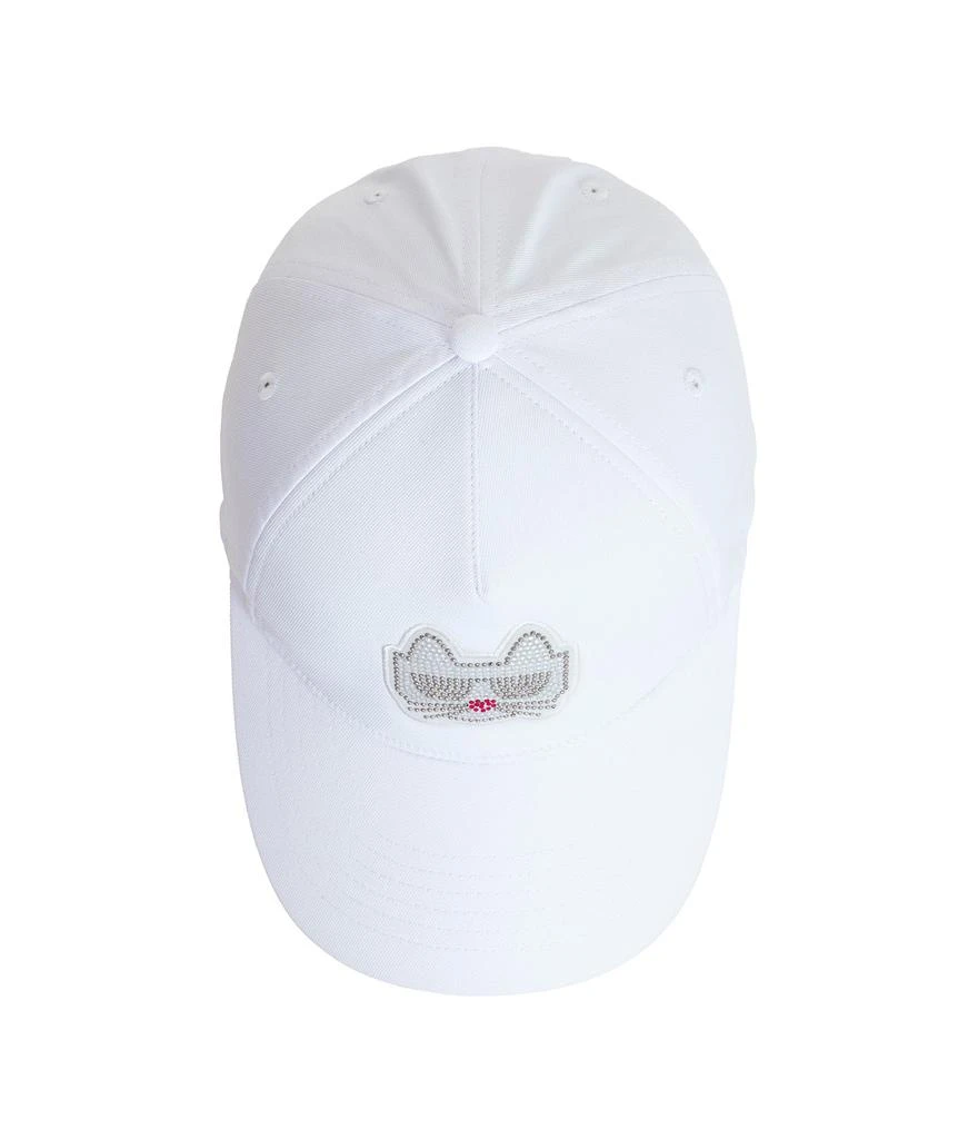 Karl Lagerfeld Paris EMBELLISHED CHOUPETTE BASEBALL CAP 3