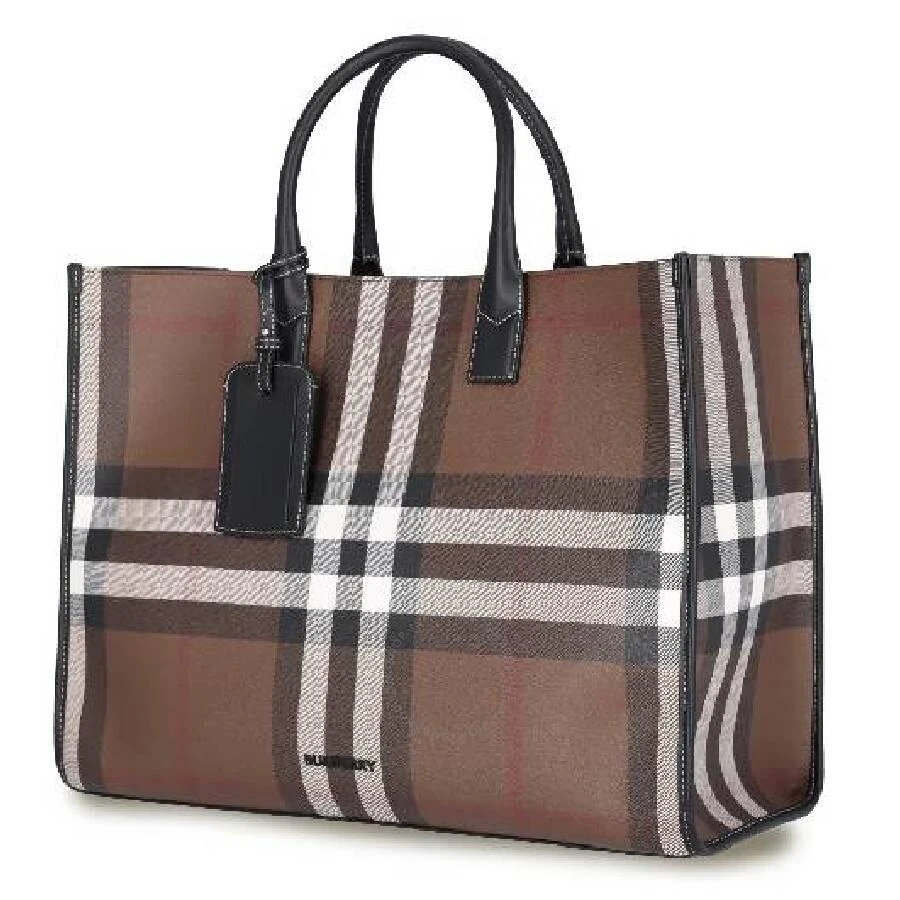Burberry Check-Print Tote Bag 3