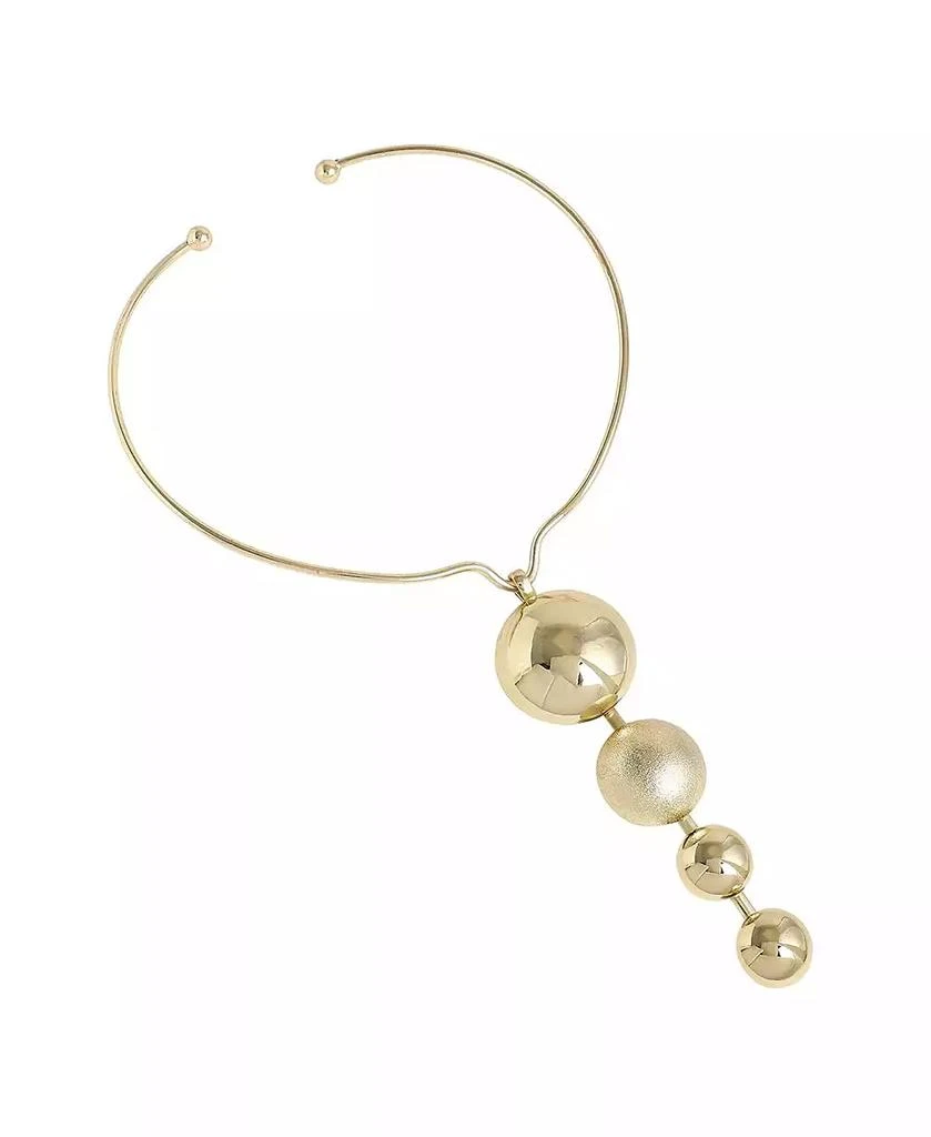 SOHI Balldrop Statement Necklace