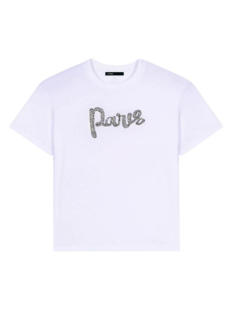 Maje Paris Diamanté T-Shirt