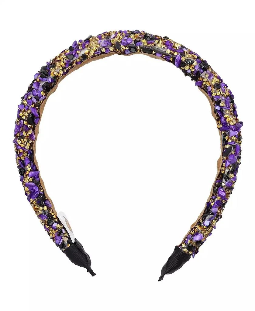 Headbands of Hope Los Angeles Lakers Multi Glitter Headband 1