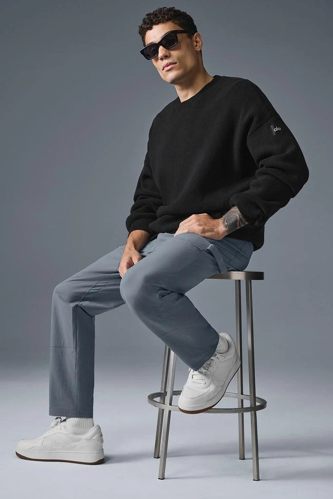 Alo Co-Op Carpenter Track Pant - Steel Grey 4