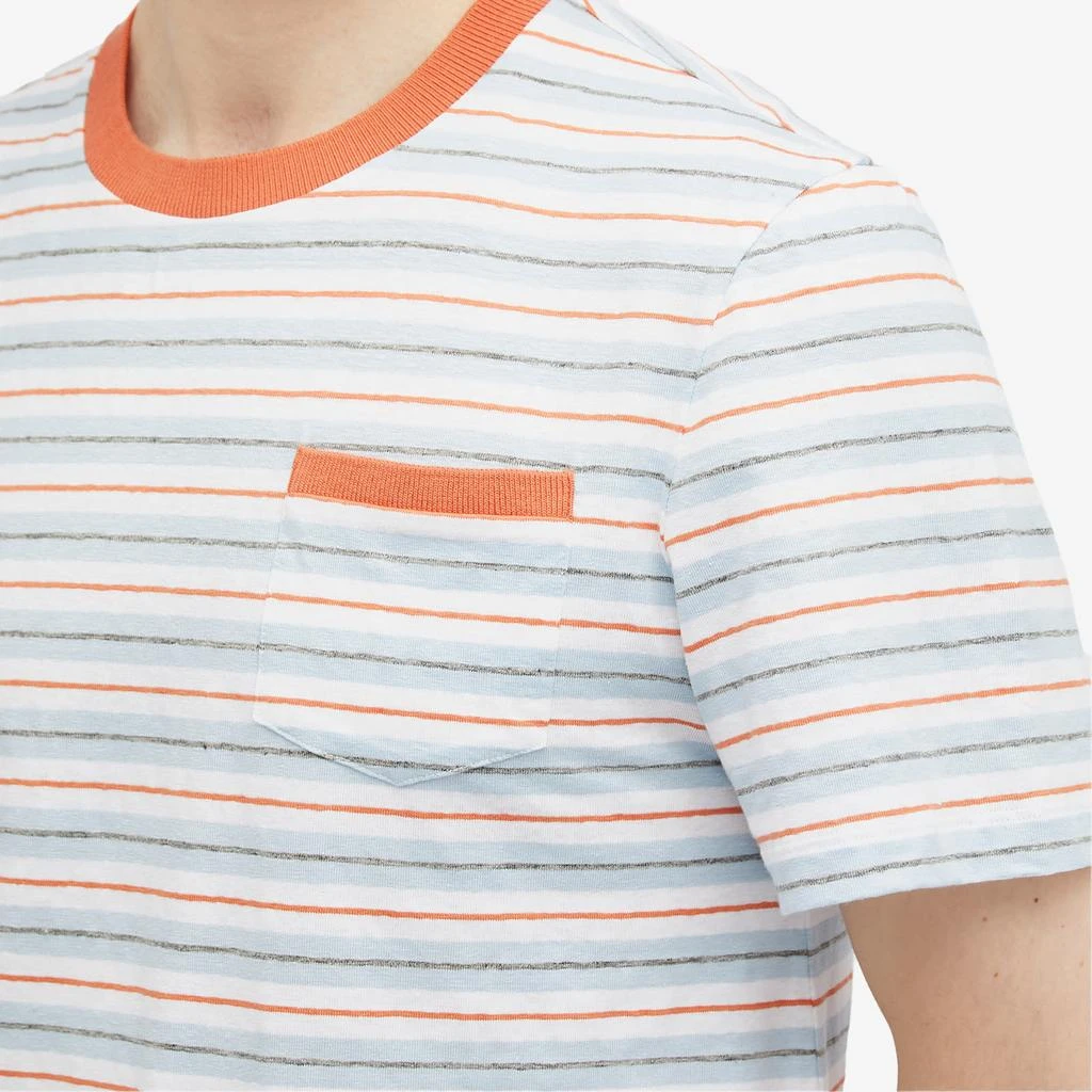 Thom Browne Thom Browne Pocket Stripe T-Shirt 5