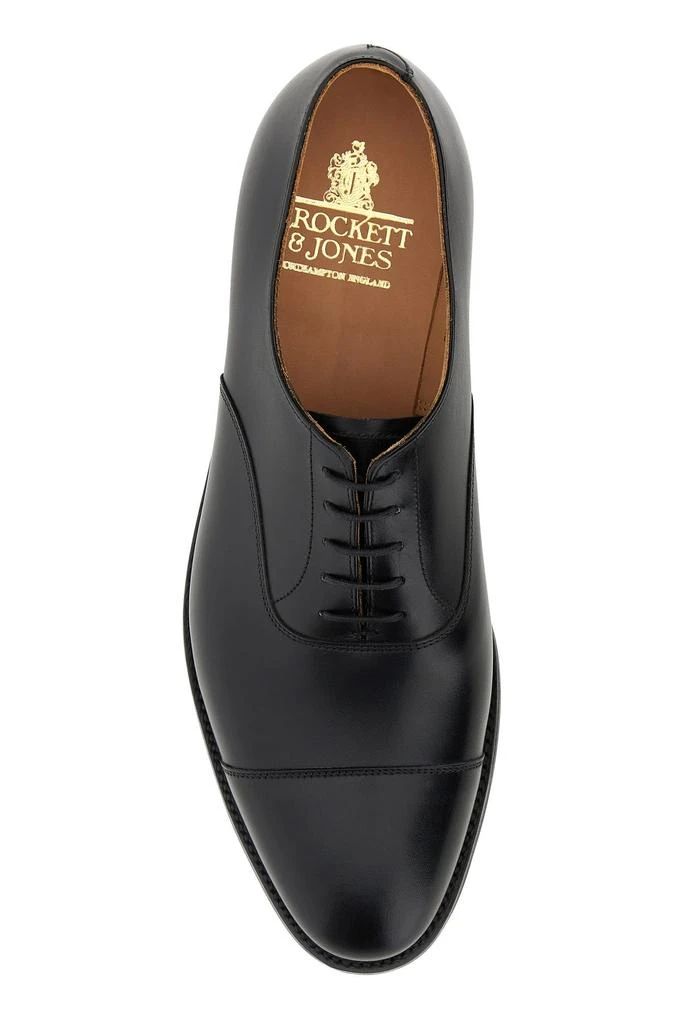 Crockett&jones Black leather Connaught 2 lace-up shoes 3