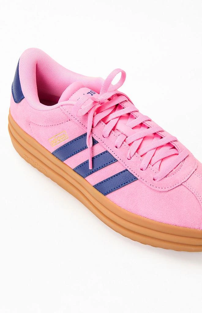 Adidas Women's Pink VL Court Bold Sneakers 6