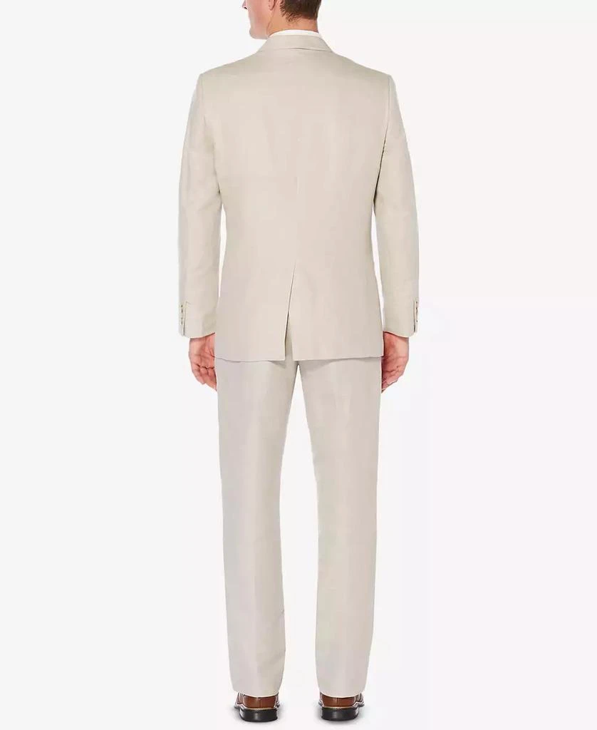 Perry Ellis Men's Herringbone Linen Blazer 4
