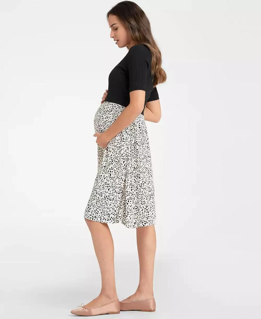 Seraphine Women's Knitted Top Maternity Nursing Dress 5