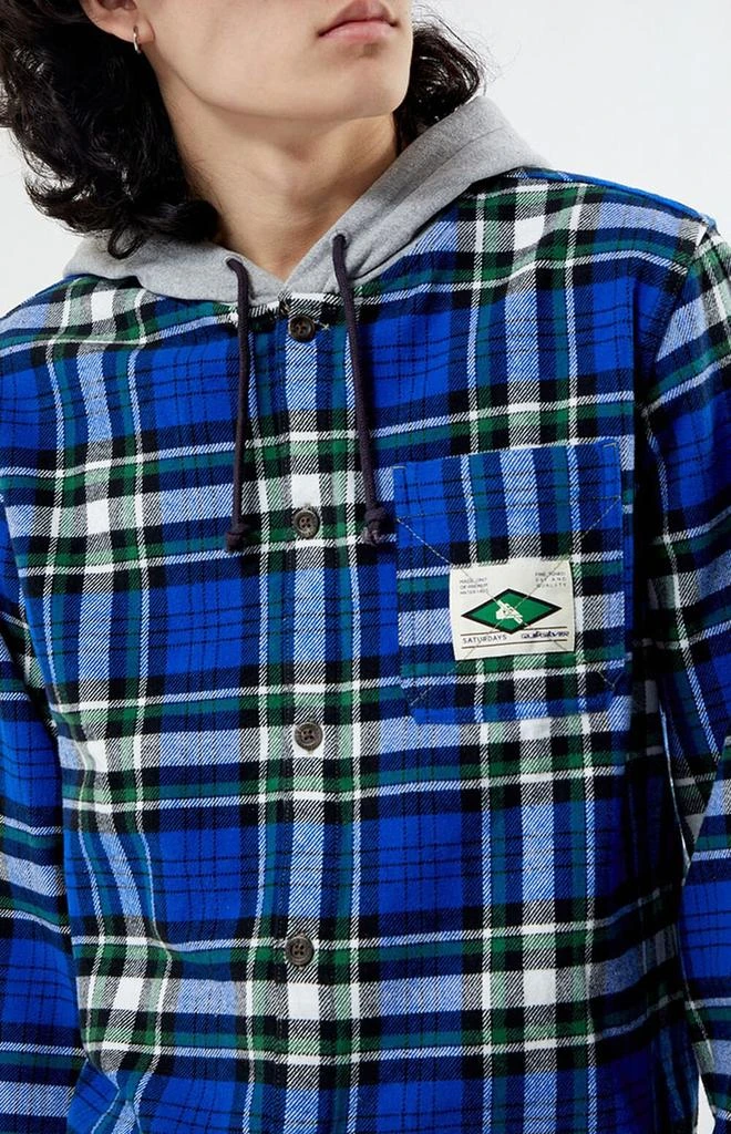 Quiksilver x Saturdays NYC Overhead Saltwater Hooded Shirt 2