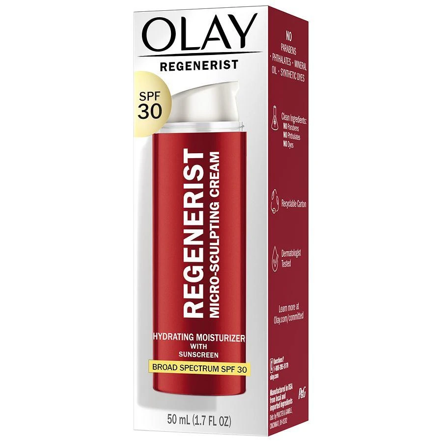 Olay Micro-Sculpting Cream Face Moisturizer with SPF 30 Broad Spectrum No Scent 2