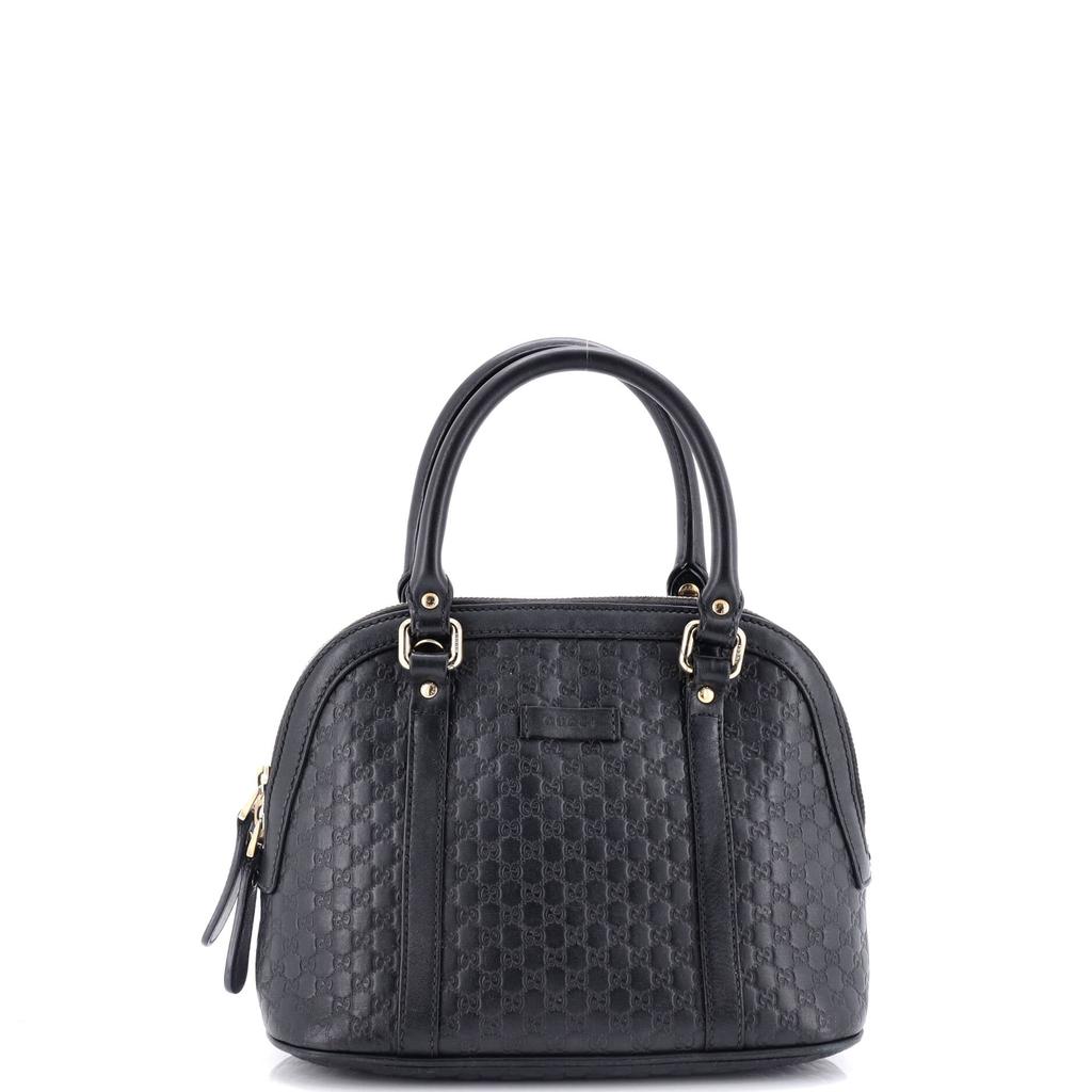 Gucci Convertible Dome Satchel (Outlet) Microguccissima Leather Mini