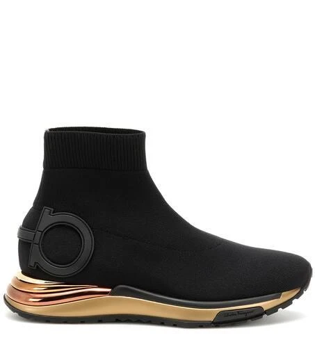 Salvatore Ferragamo Gardena sock sneakers 5