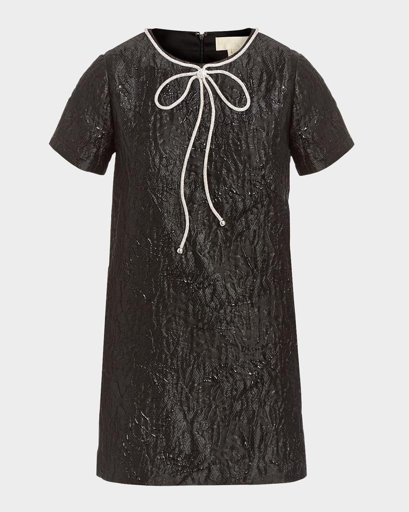 Mestiza New York Ainslee Crystal Bow Mini Shift Dress