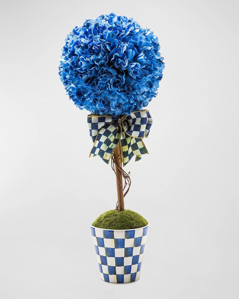 MacKenzie-Childs Royal Check Topiary Drop in Small 1