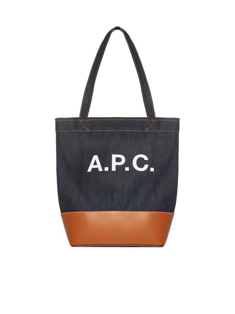 A.P.C. A.P.C. Axelle Two-Tone Small Tote Bag