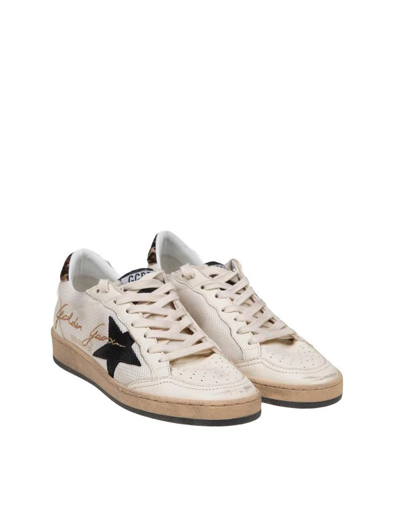 GOLDEN GOOSE GOLDEN GOOSE LEATHER AND CANVAS SNEAKERS 2