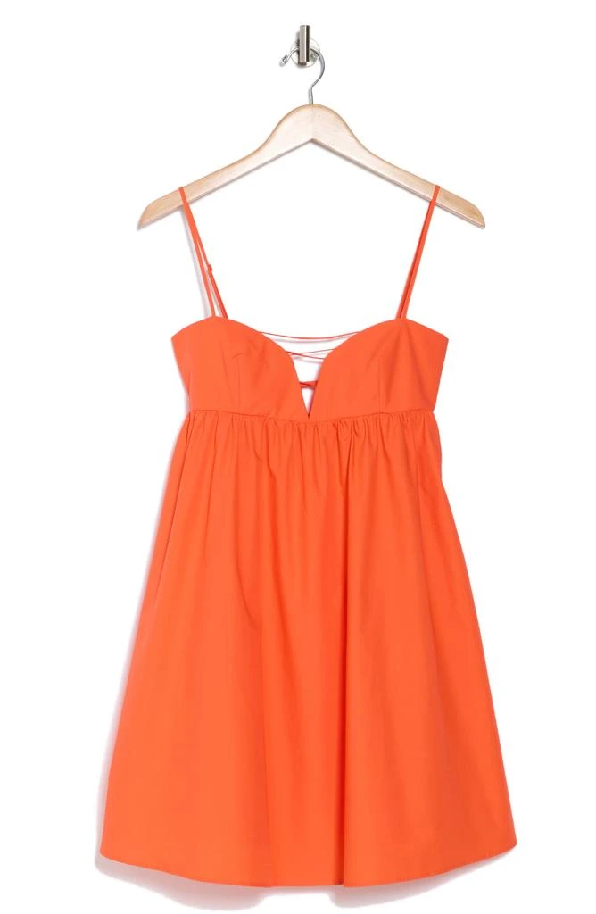 open lace back dress Babydoll Dress ORANGE  Meow and Barks Boutique