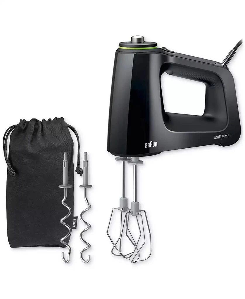 Braun Multimix2 5-Speed 250-Watt Hand Mixer, Black 1
