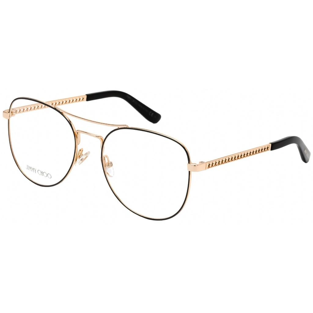 Jimmy Choo Jimmy Choo Women's Eyeglasses - Clear Demo Lens Dark Ruthenium Gold | JC 200 0VUE 00 1