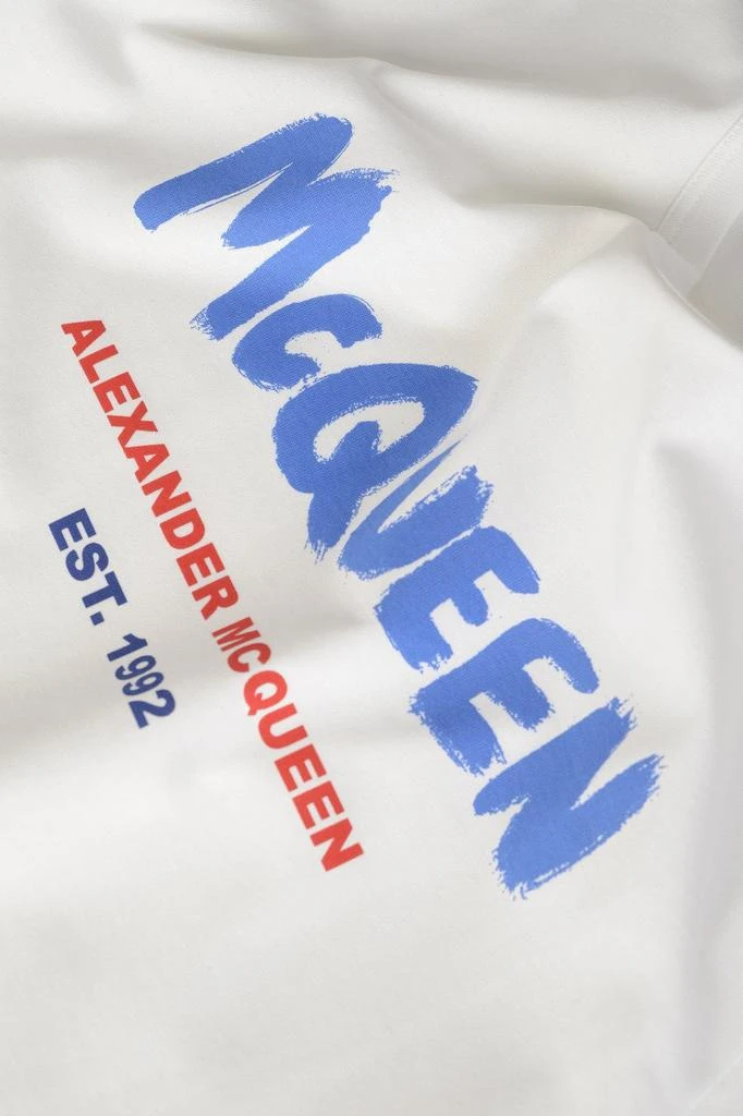 Alexander McQueen Graffiti Print T-Shirt 8