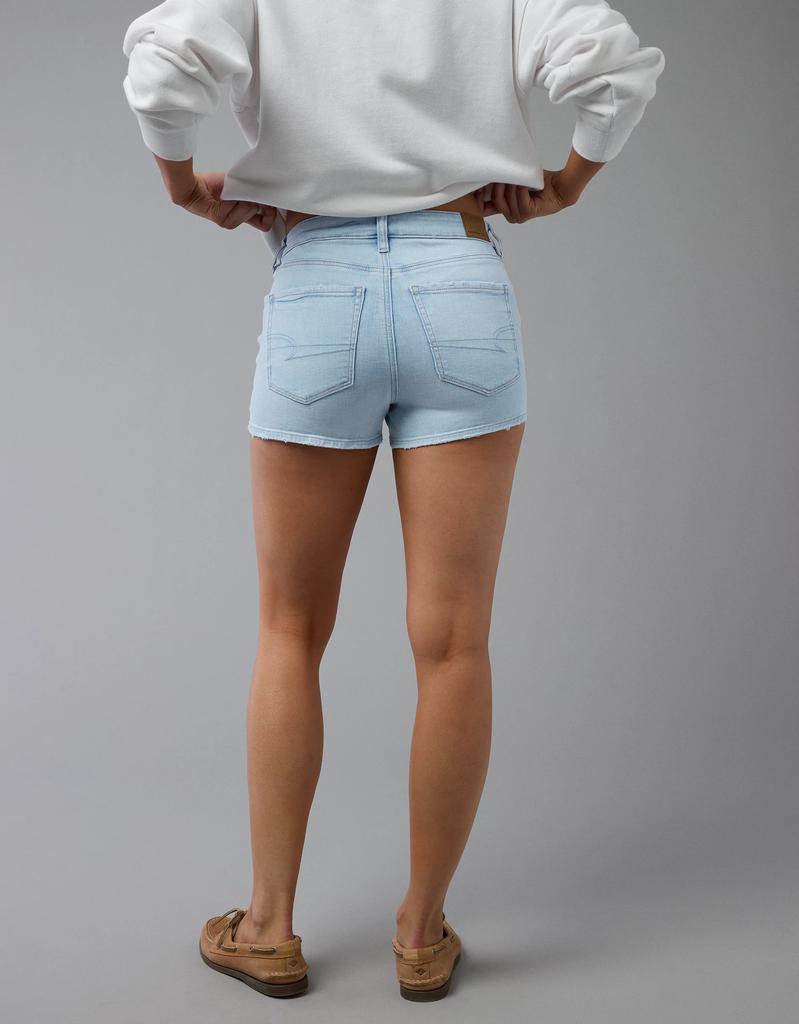 AE AE Next Level High-Waisted Denim Short Short