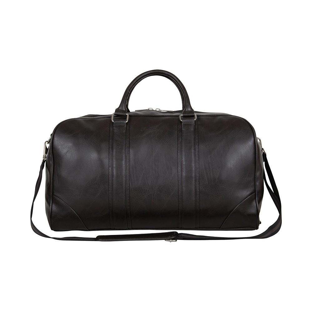 Ben Sherman In Less Distress 20” Faux Leather Carry-On Duffel Bag