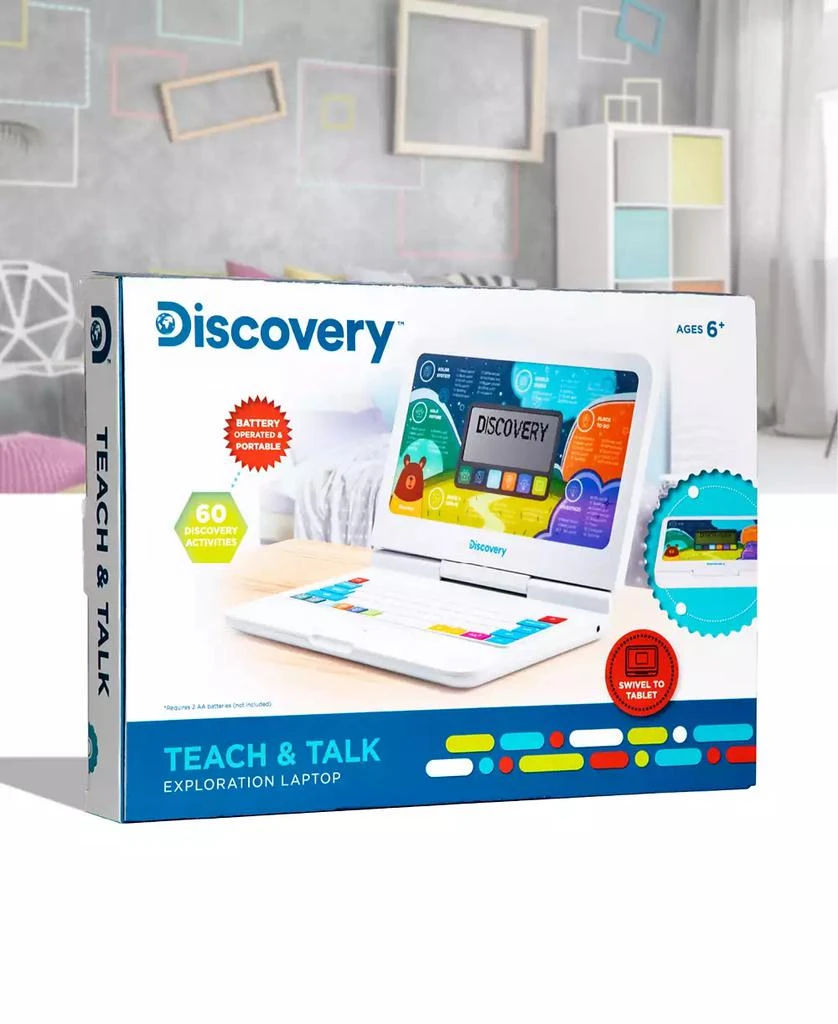 Discovery Kids Teach & Talk Laptop, Educational Interactive Computer 8