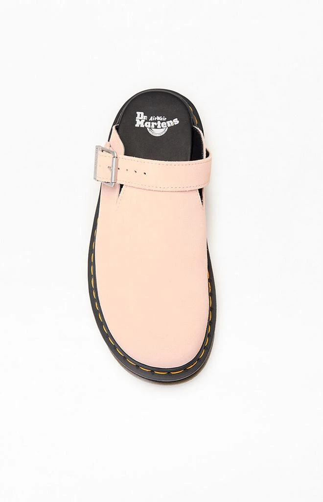 Dr. Martens Zebzag Suede Slingback Platform Mules 5