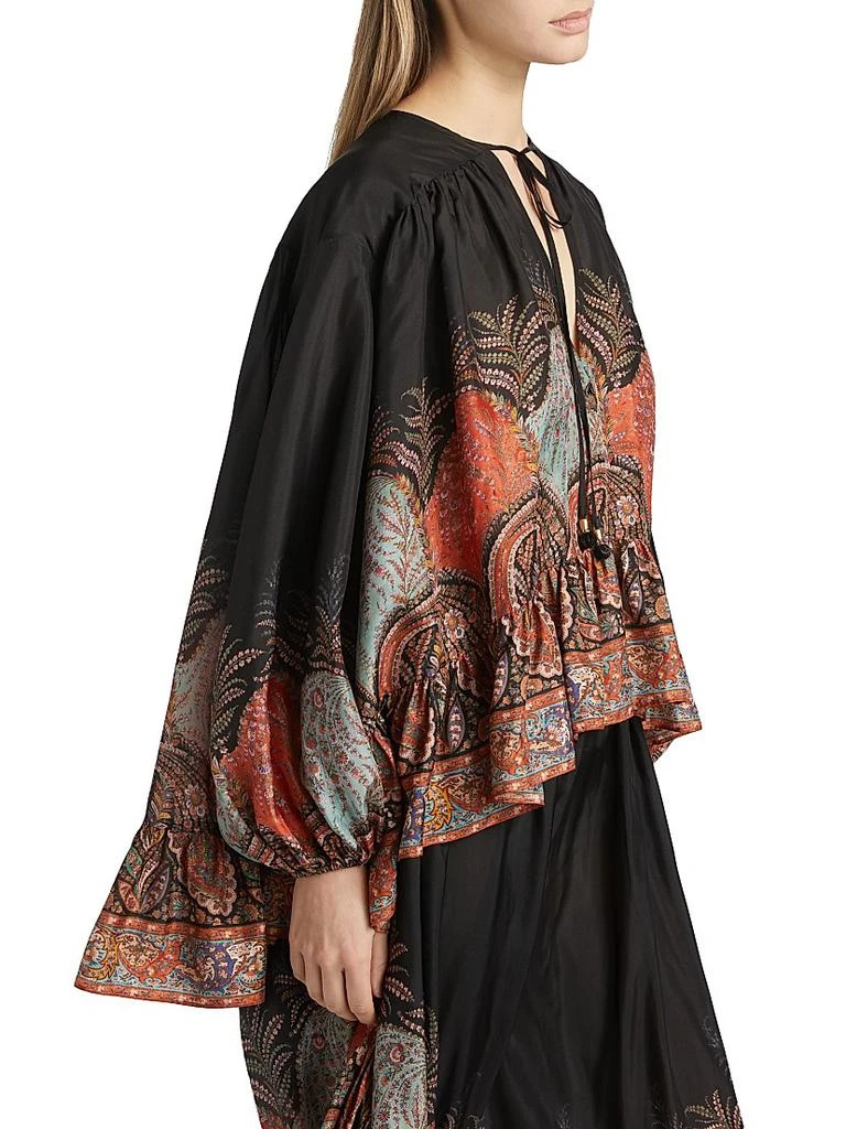 Zimmermann Rhiannon Ruffle Billow Blouse 4