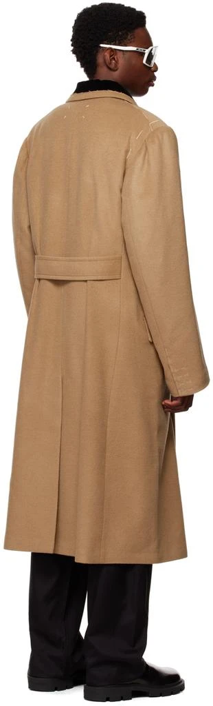 MAISON MARGIELA Tan Work-In-Progress Coat 3