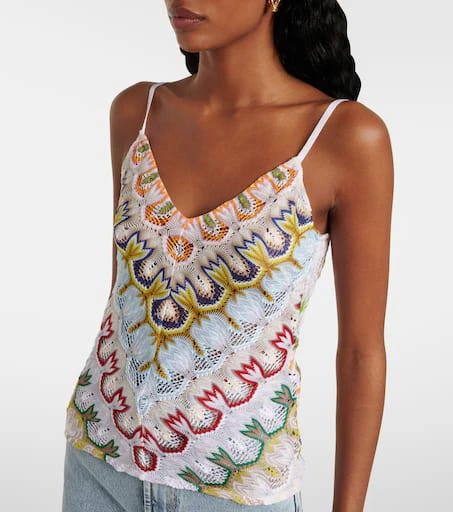 Missoni Embroidered tank top 5