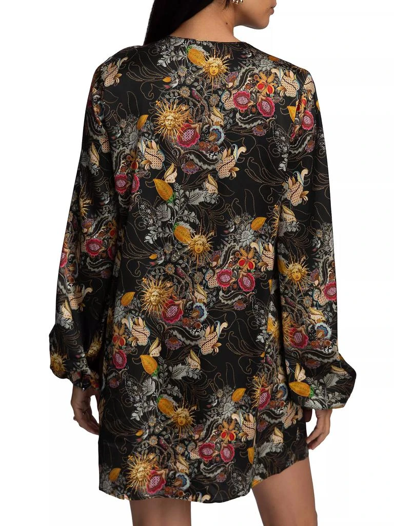 Robert Graham Giselle Silk-Blend Sun Minidress 5