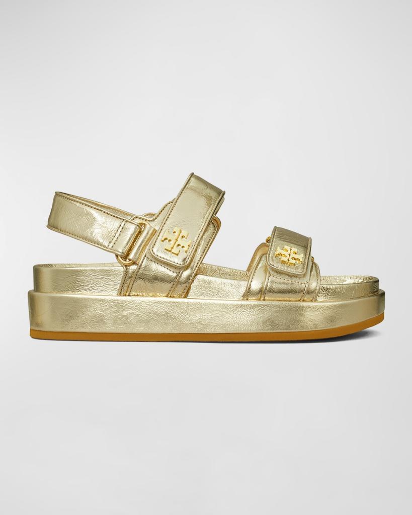 Tory Burch Kira Metallic Dual-Band Sport Sandals