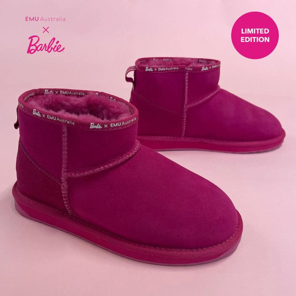 EMU Australia EMU AUSTRALIA X BARBIE STINGER MICRO SHEEPSKIN BOOTS 5