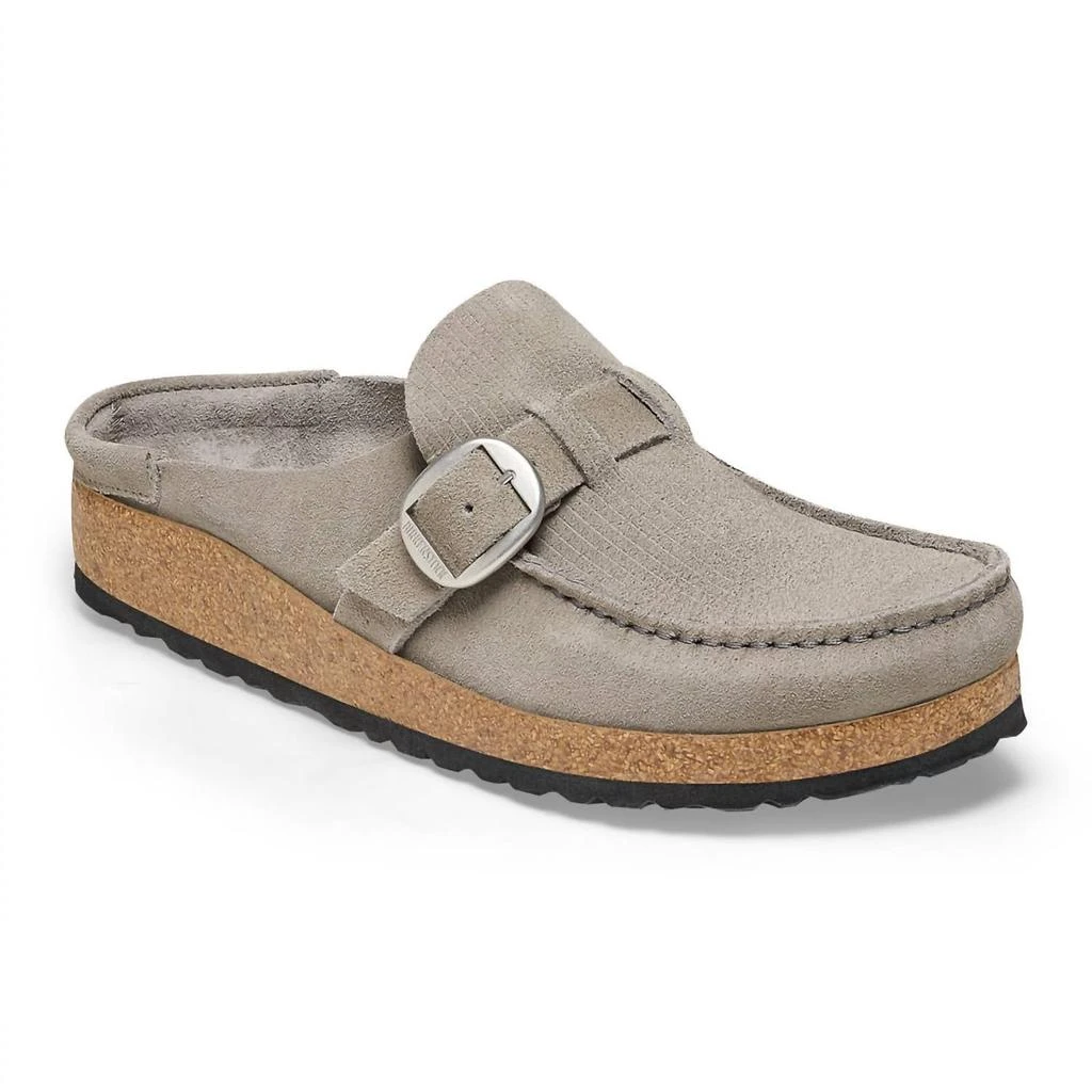 Birkenstock Birkenstock - Unisex Buckley Suede Embossed Narrow Clogs
