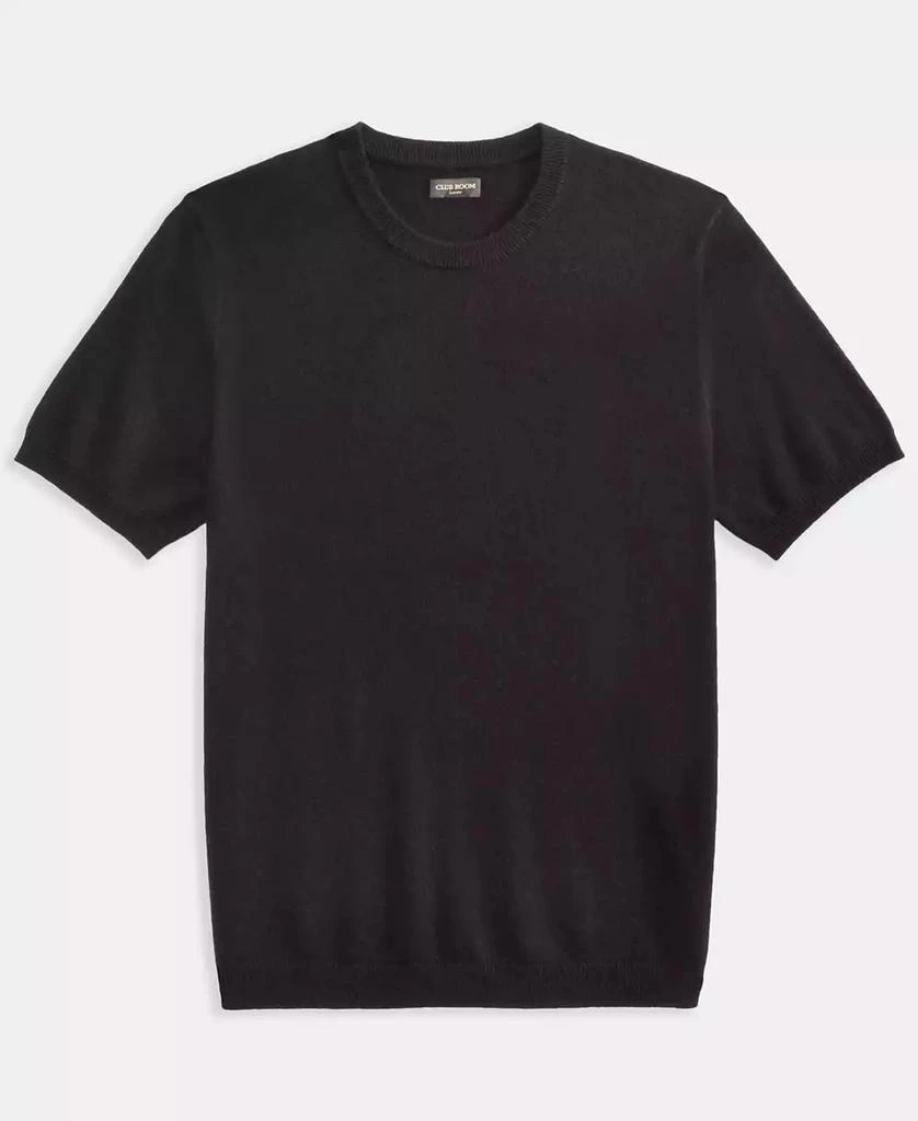Club Room Men's Regular-Fit Textured 100% Cashmere Sweater T-Shirt, Macy's Exclusive 3