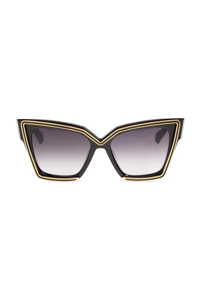 Valentino Sunglasses Cat Eye Full Rim, Crystal Purple/Yellow  display picture 2