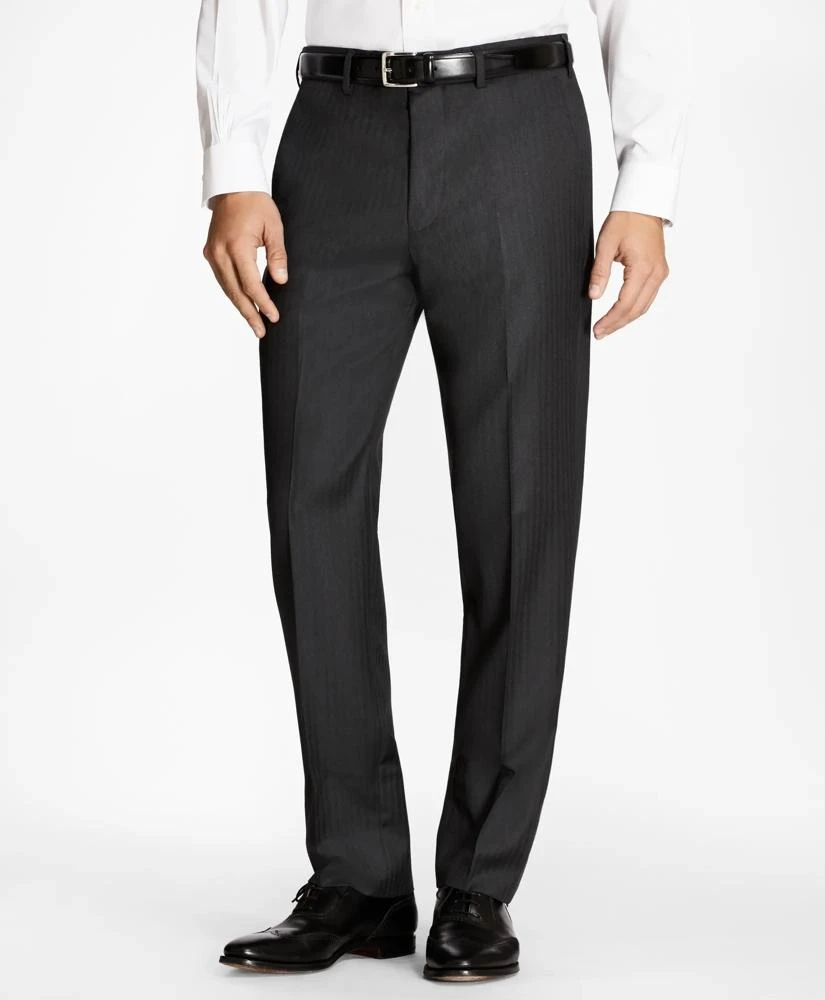 Classic Fit Grey Herringbone 1818 Suit  On Sale Now with Up to 50% Off |  Discover Exclusive Deals & Savings at BeyondStyle  Authentic Brooks  Brothers start=48|mens|suits?cgid=0216|clothe|sz=24|men|suit with  Limited-Time Discounts, Free