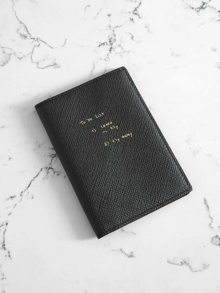 SMYTHSON X Thomas Lélu “panama” 纹理皮革护照夹 1