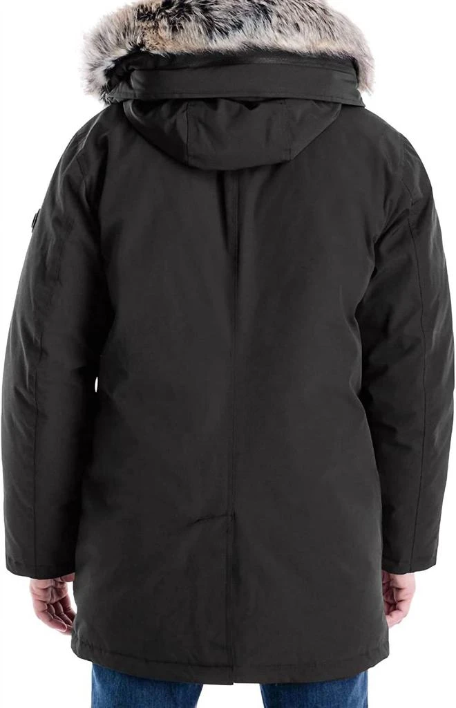 Michael Kors Men
s MMK791896 Heavyweight Hooded Snorkel Parka Coat with Bib 3