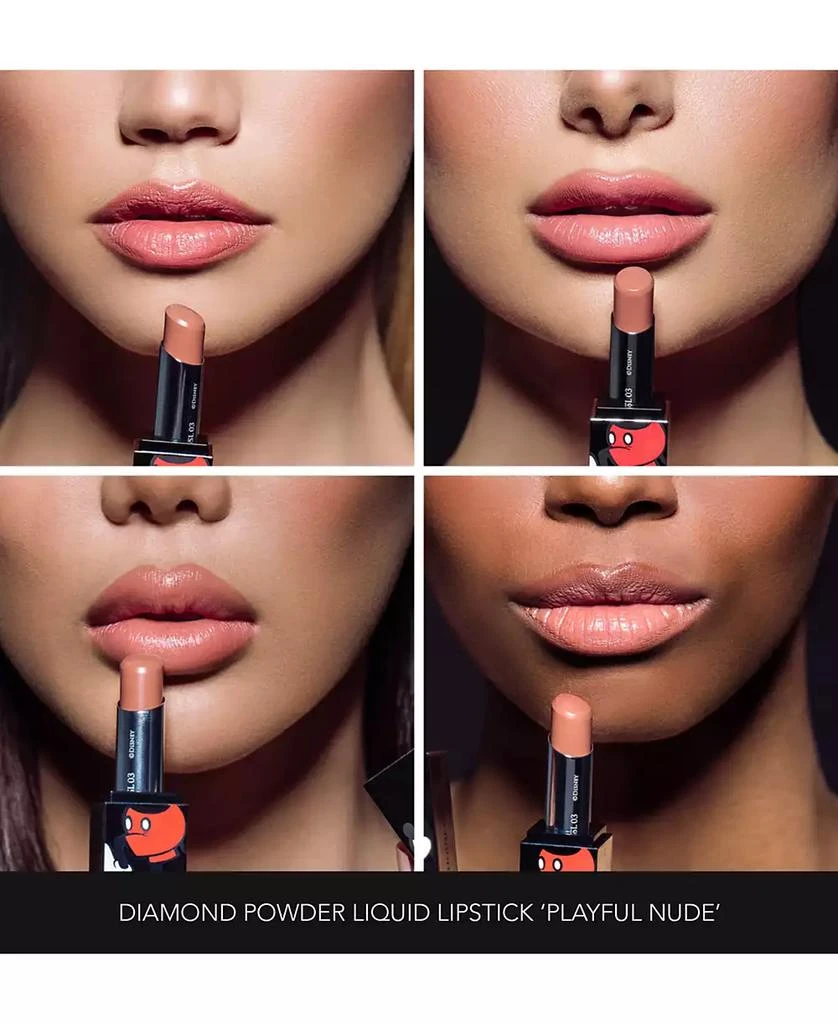 House of Sillage Disney x Diamond Powder Satin Lipstick - Playful Nude 3