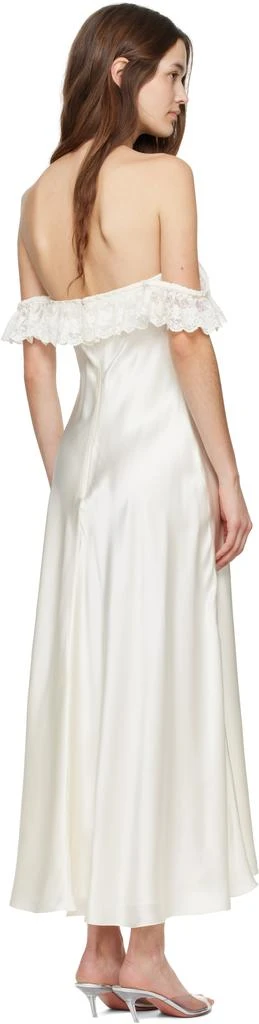 Mirror Palais Off-White Sonata Lady Length Midi Dress 3