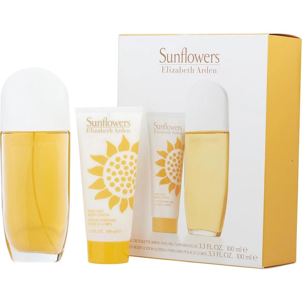 Elizabeth Arden Sunflowers By  Edt Spray 3.3 Oz & Body Lotion 3.3 Oz Women 1