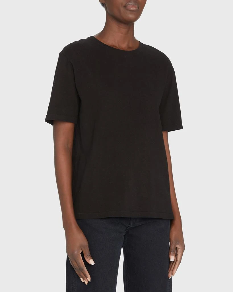 Khaite Mae Short Sleeve T-Shirt 4