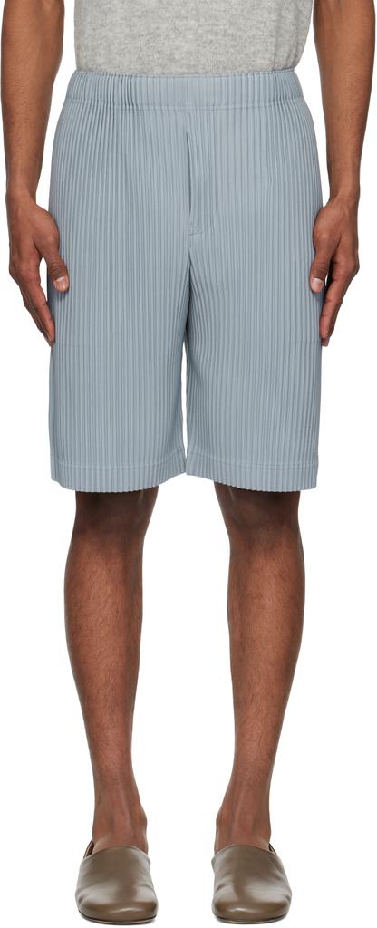 HOMME PLISSE ISSEY MIYAKE ショーツ Homme Plissé Issey Miyake プリーツ ショートパンツ | ブラック