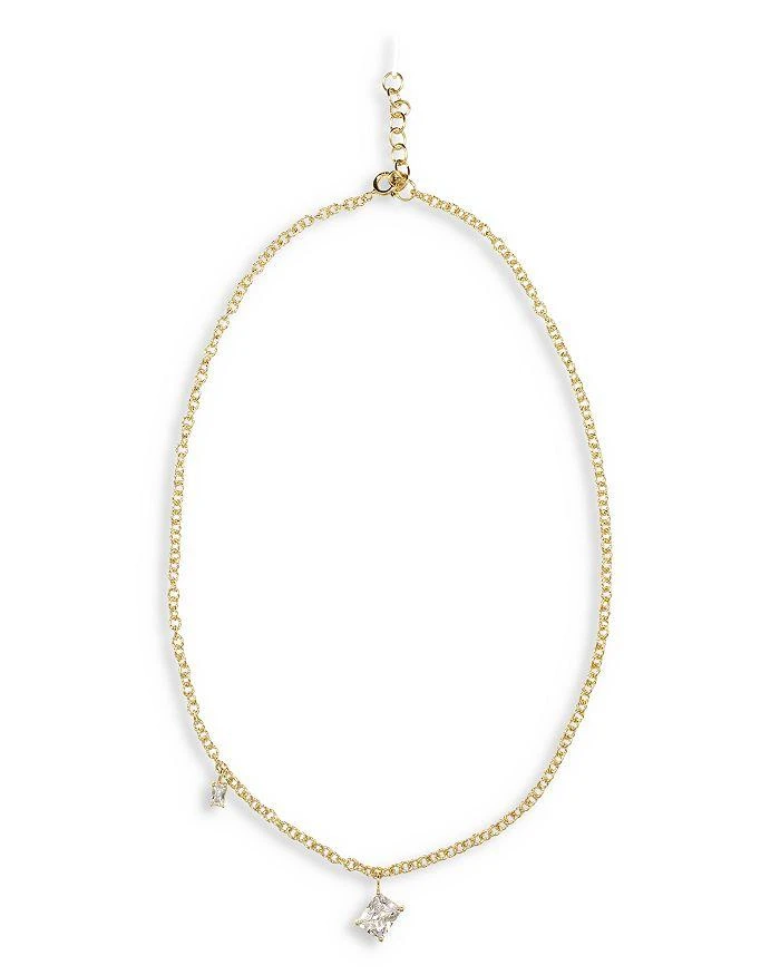 Completedworks Cubic Zirconia Chain Necklace, 15.6-16.9" 1