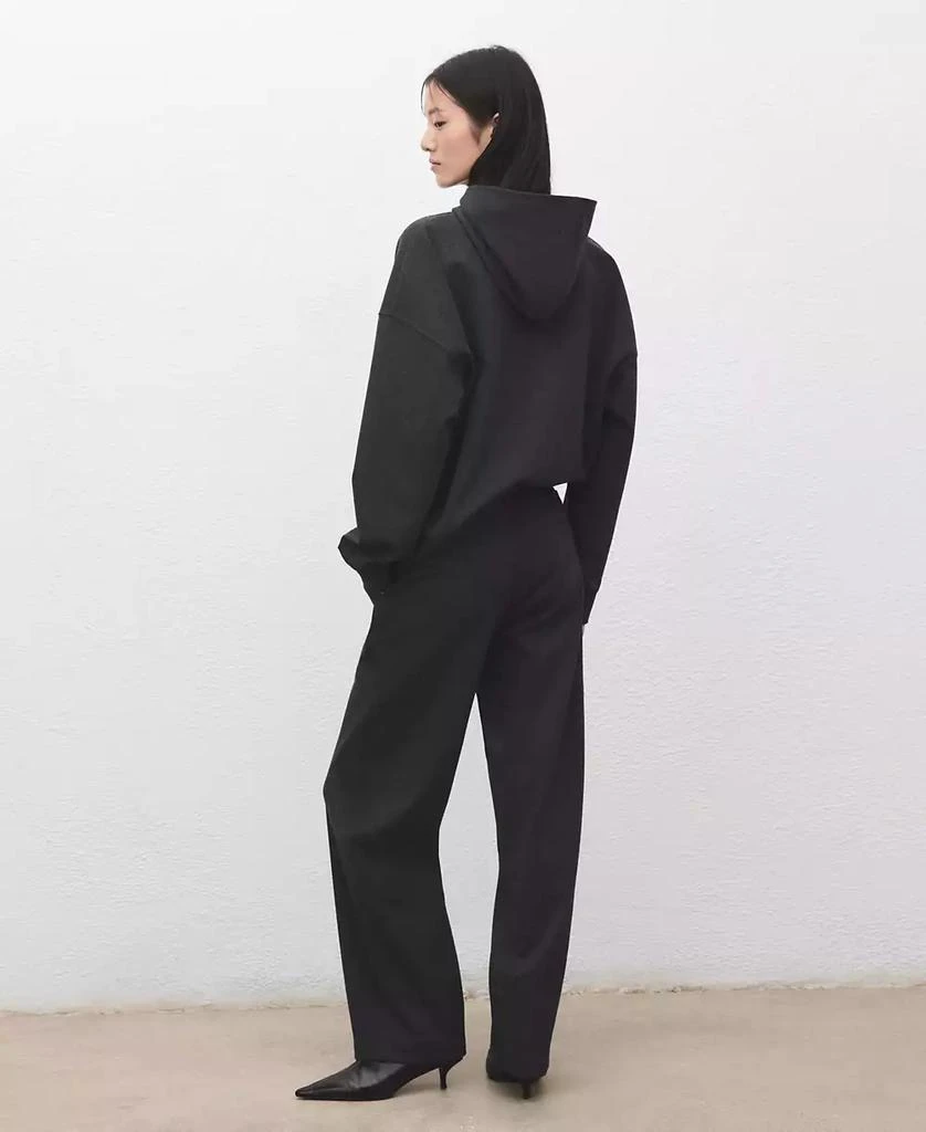 Mango Women
s Flecked Knitted Pants 5