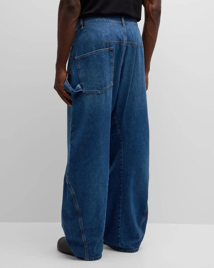 JW Anderson Men's Twisted Workwear Jeans 4