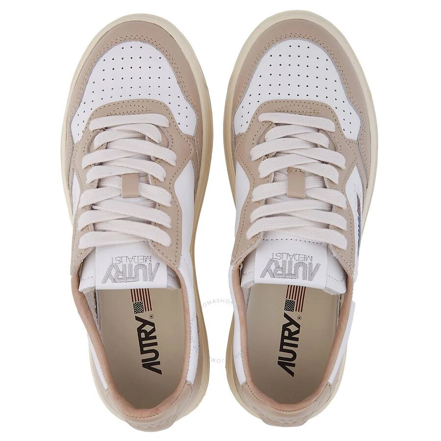 Autry Medalist Leather Low-Top Sneakers 3