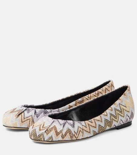 Missoni Iris Zigzag ballet flats 4